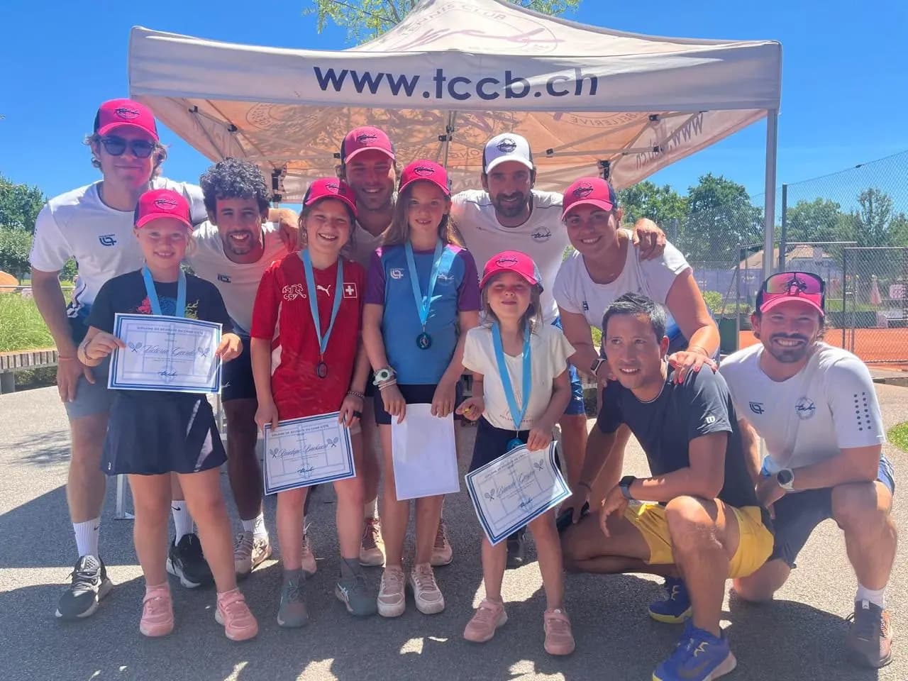 Preisverleihung der TCCB-Sommercamps